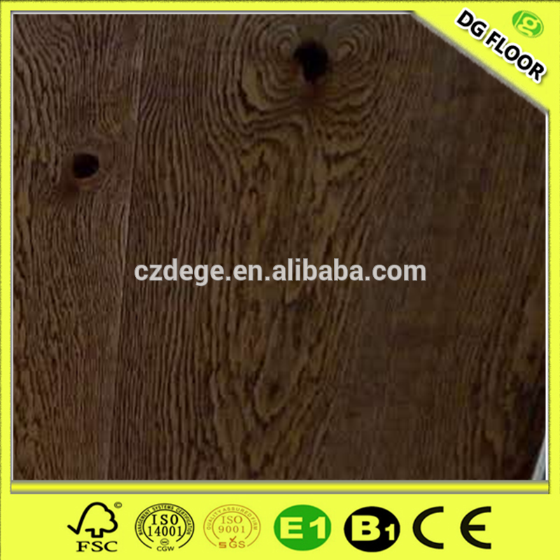 ABCD Grade Click Engineered Oak Wood Flooring CE Certificate